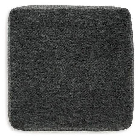 Biddeford Ebony Oversized Accent Ottoman by Ashley at Eve Furniture