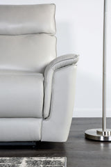 Bienne Taupe Recliner Chair by Furniture of America at Eve Furniture