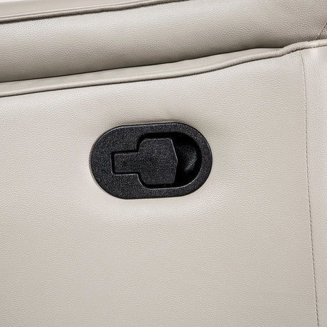 Bienne Taupe Upholstery Reclining Living Room Set by Furniture of America at Eve Furniture