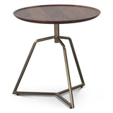 Bijou 19" Side Table in Walnut by Home Trends & Design at Eve Furniture