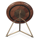 Bijou 19" Side Table in Walnut by Home Trends & Design at Eve Furniture