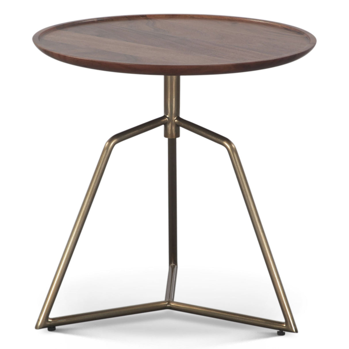Bijou 19" Side Table in Walnut by Home Trends & Design at Eve Furniture