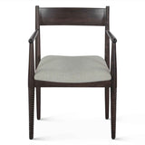 Bijou 22" Upholstered Dining Chair in Dark Sienna by Home Trends & Design at Eve Furniture