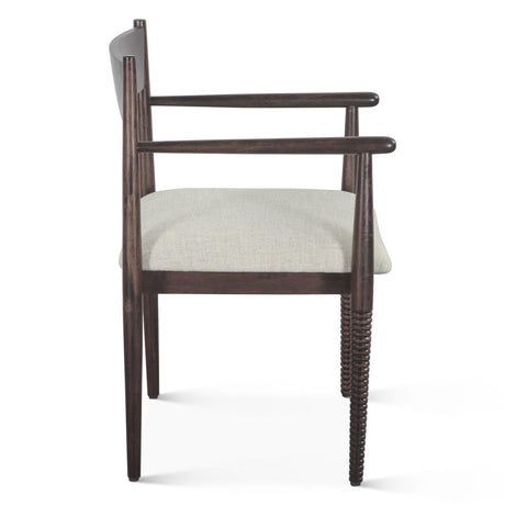 Bijou 22" Upholstered Dining Chair in Dark Sienna by Home Trends & Design at Eve Furniture