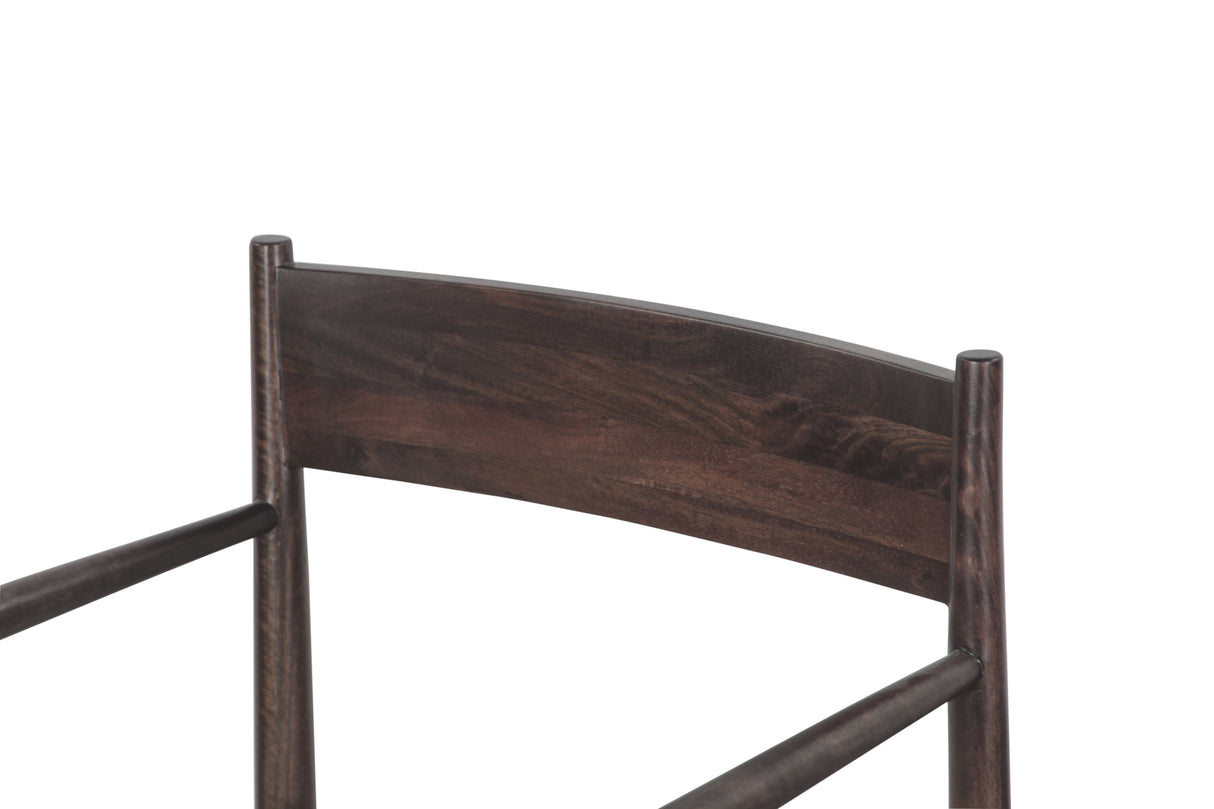Bijou 22" Upholstered Dining Chair in Dark Sienna by Home Trends & Design at Eve Furniture