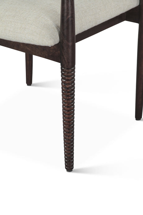 Bijou 22" Upholstered Dining Chair in Dark Sienna by Home Trends & Design at Eve Furniture