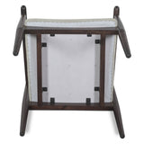 Bijou 22" Upholstered Dining Chair in Dark Sienna by Home Trends & Design at Eve Furniture