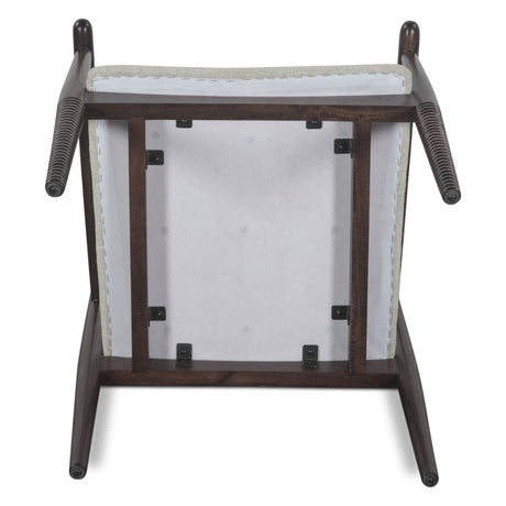 Bijou 22" Upholstered Dining Chair in Dark Sienna by Home Trends & Design at Eve Furniture