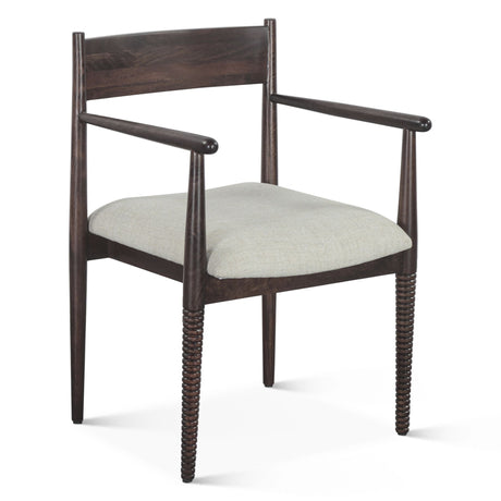 Bijou 22" Upholstered Dining Chair in Dark Sienna by Home Trends & Design at Eve Furniture