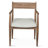 Bijou 22" Upholstered Dining Chair in Natural Brown by Home Trends & Design at Eve Furniture