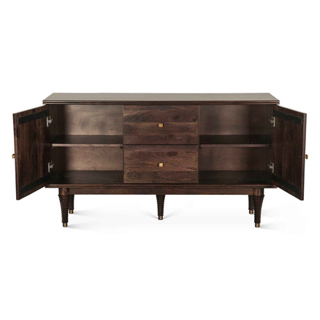 Bijou 55" Sideboard in Dark Sienna by Home Trends & Design at Eve Furniture