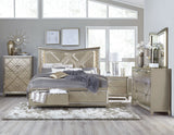 Bijou Champagne Chest by Homelegance at Eve Furniture