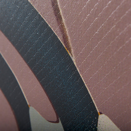 Bike Handle Pink by Alarm a Hand Embellished Textured Canvas by Mercana at Eve Furniture