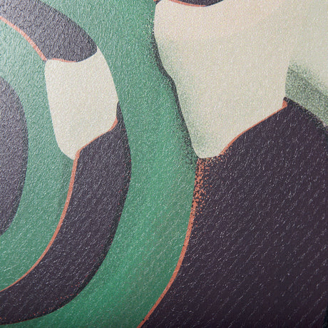 Bike Handle Purple by Alarm a Hand Embellished Textured Canvas by Mercana at Eve Furniture