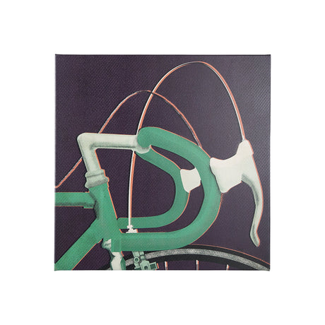 Bike Handle Purple by Alarm a Hand Embellished Textured Canvas by Mercana at Eve Furniture