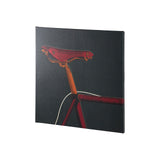 Bike Saddle Green by Alarm a Hand Embellished Textured Canvas by Mercana at Eve Furniture