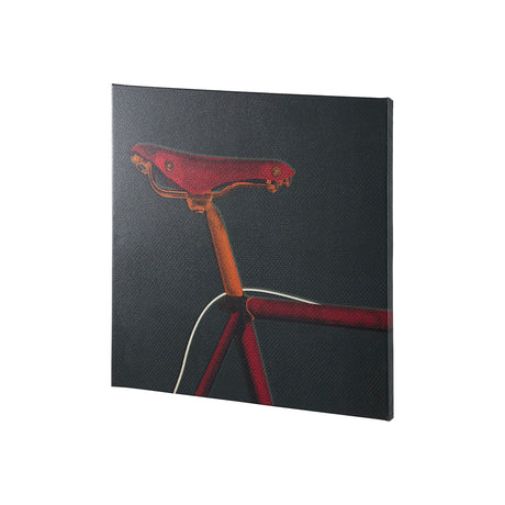 Bike Saddle Green by Alarm a Hand Embellished Textured Canvas by Mercana at Eve Furniture