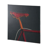 Bike Saddle Green by Alarm a Hand Embellished Textured Canvas by Mercana at Eve Furniture