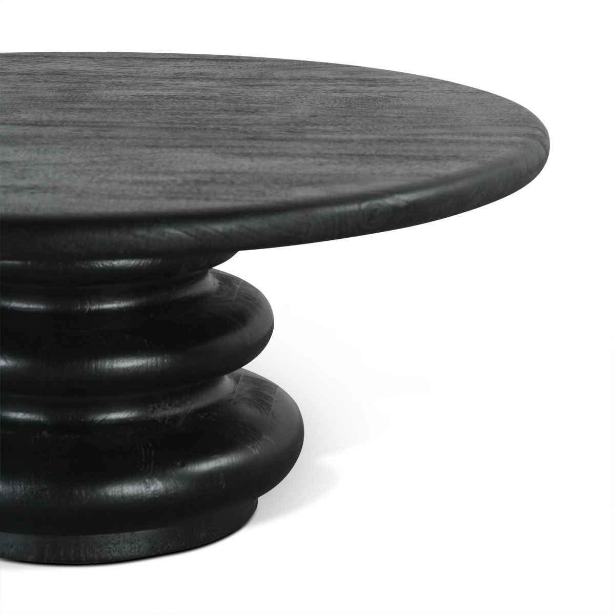 Bilboa 36" Coffee Table in Distressed Black by Home Trends & Design at Eve Furniture