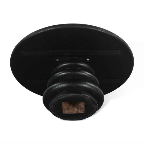 Bilboa 36" Coffee Table in Distressed Black by Home Trends & Design at Eve Furniture