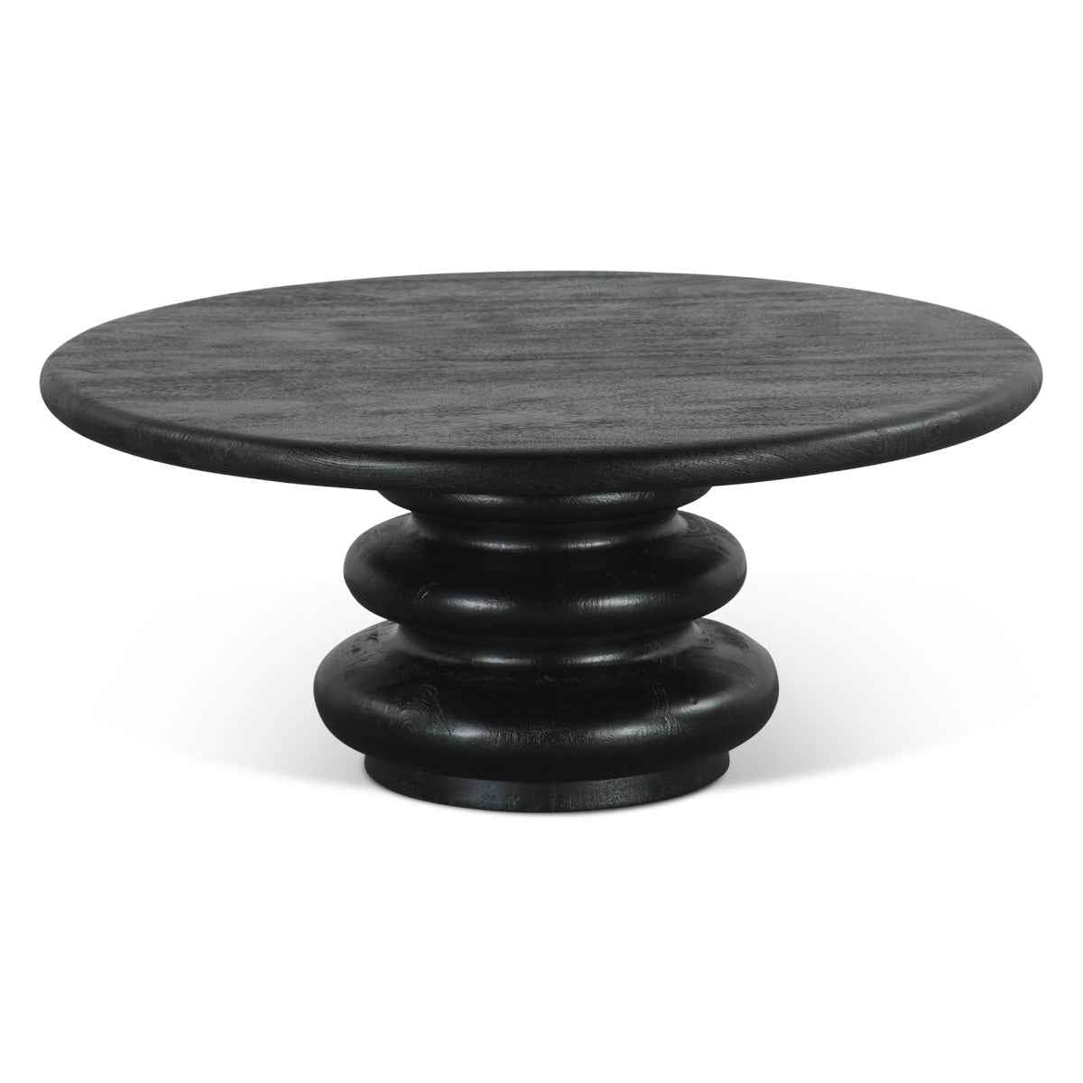 Bilboa 36" Coffee Table in Distressed Black by Home Trends & Design at Eve Furniture