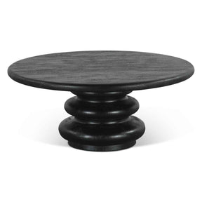 Bilboa 36" Coffee Table in Distressed Black by Home Trends & Design at Eve Furniture