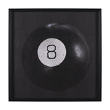 Billiard V 8 Ball by Chris Dunker a Hand Embellished Framed Art Decograph Print by Mercana at Eve Furniture