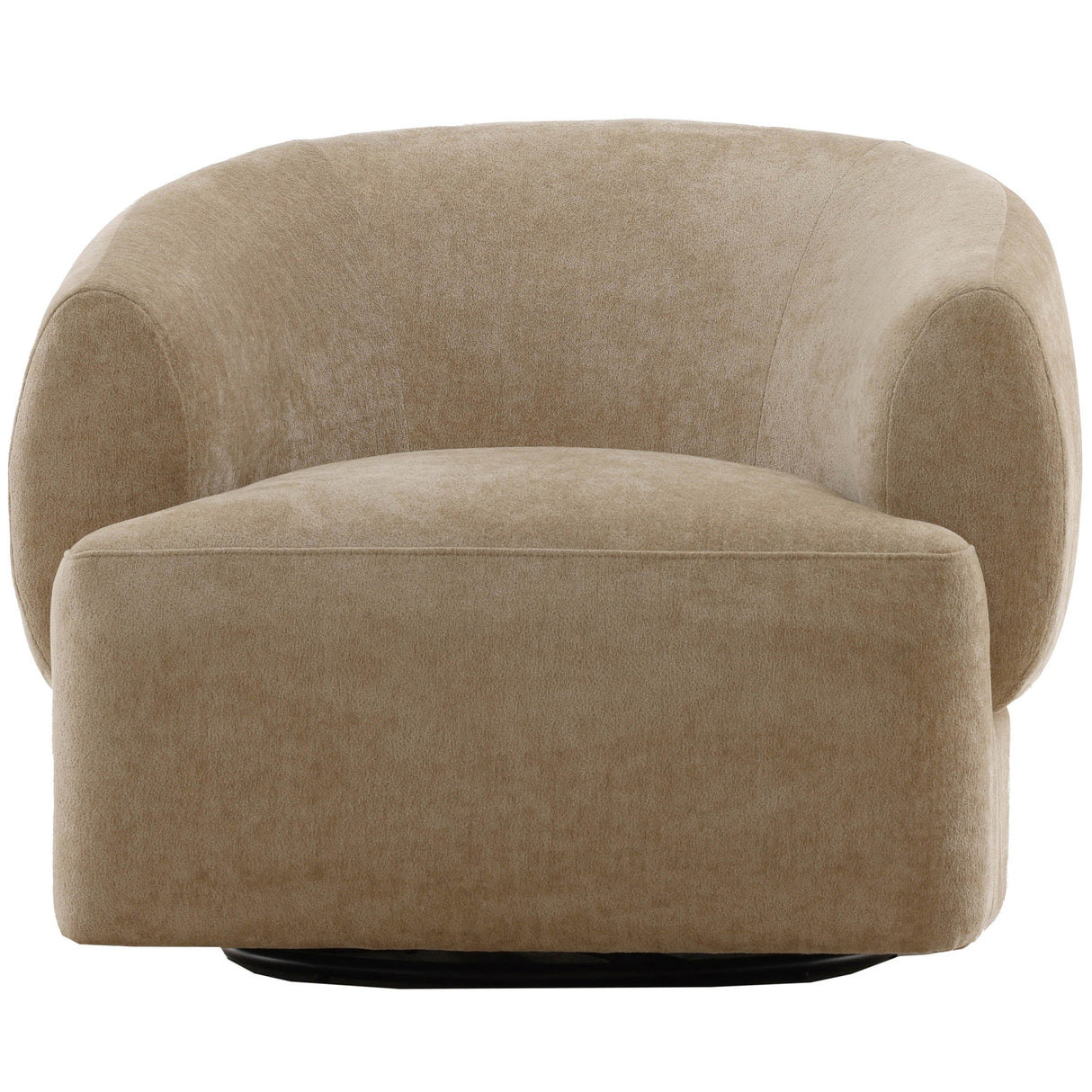 Billie Swivel Chair, Sand by Dovetail at Eve Furniture