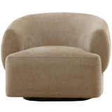 Billie Swivel Chair, Sand by Dovetail at Eve Furniture