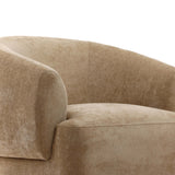 Billie Swivel Chair, Sand by Dovetail at Eve Furniture