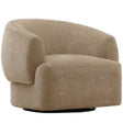 Billie Swivel Chair, Sand by Dovetail at Eve Furniture