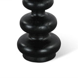 Biloba 18" Side Table in Distressed Black by Home Trends & Design at Eve Furniture