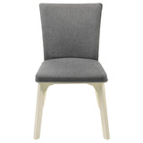 Biloxi Gray Dining Side Chair, Set of 2 by Coaster at Eve Furniture