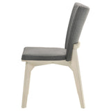 Biloxi Gray Dining Side Chair, Set of 2 by Coaster at Eve Furniture