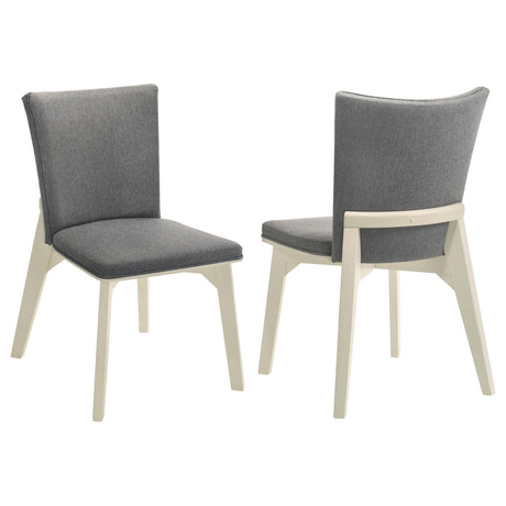 Biloxi Gray Dining Side Chair, Set of 2 by Coaster at Eve Furniture
