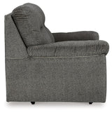 Bindura Mineral Glider Loveseat by Ashley at Eve Furniture