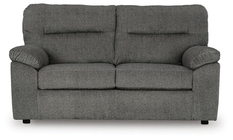 Bindura Mineral Loveseat by Ashley at Eve Furniture