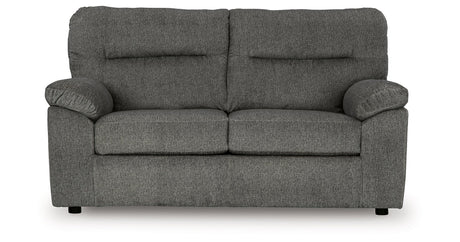 Bindura Mineral Loveseat by Ashley at Eve Furniture