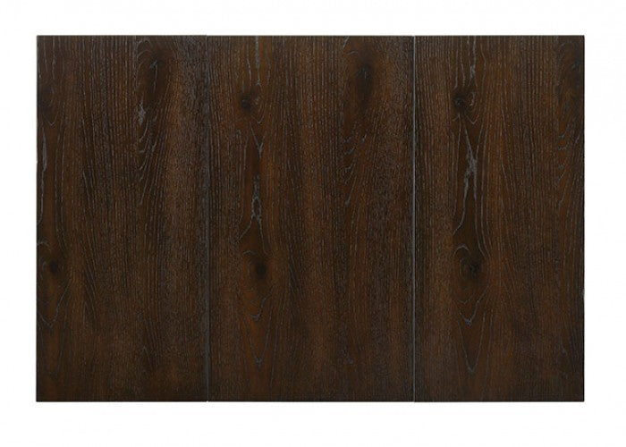 Bingham Dark Walnut/Antique White 5-Piece Counter Height Table Set by Furniture of America at Eve Furniture