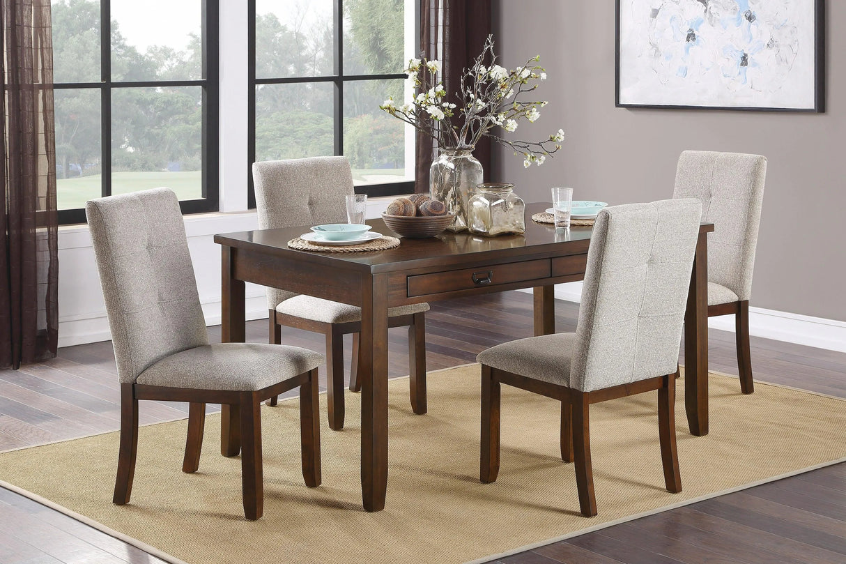 Binghampton Cherry Dining Set by Homelegance at Eve Furniture