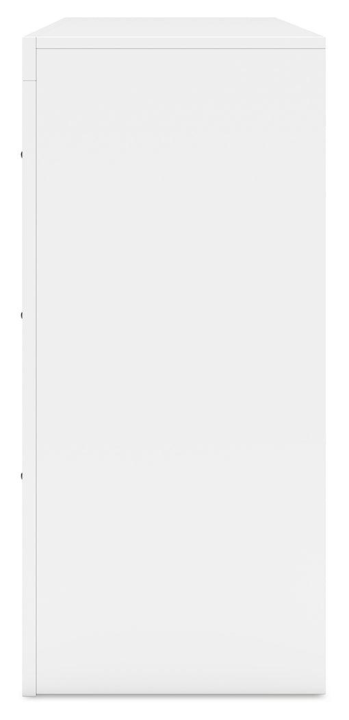 Binterglen White Dresser by Ashley at Eve Furniture