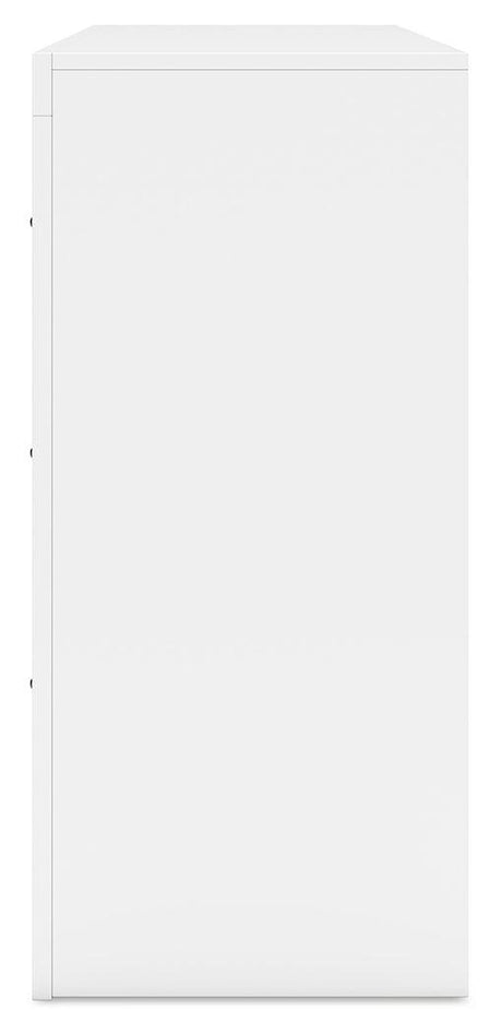 Binterglen White Dresser by Ashley at Eve Furniture