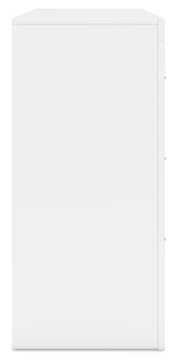 Binterglen White Dresser by Ashley at Eve Furniture