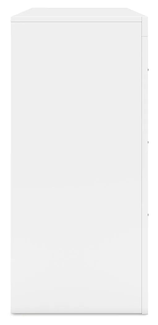 Binterglen White Dresser by Ashley at Eve Furniture