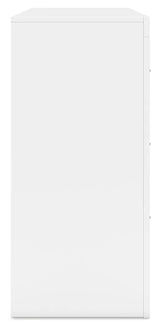 Binterglen White Dresser by Ashley at Eve Furniture
