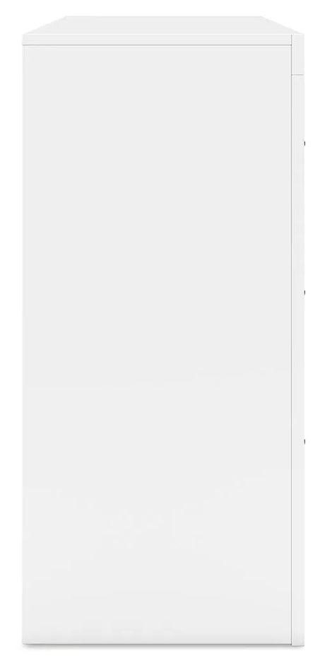 Binterglen White Dresser by Ashley at Eve Furniture