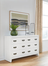 Binterglen White Dresser by Ashley at Eve Furniture