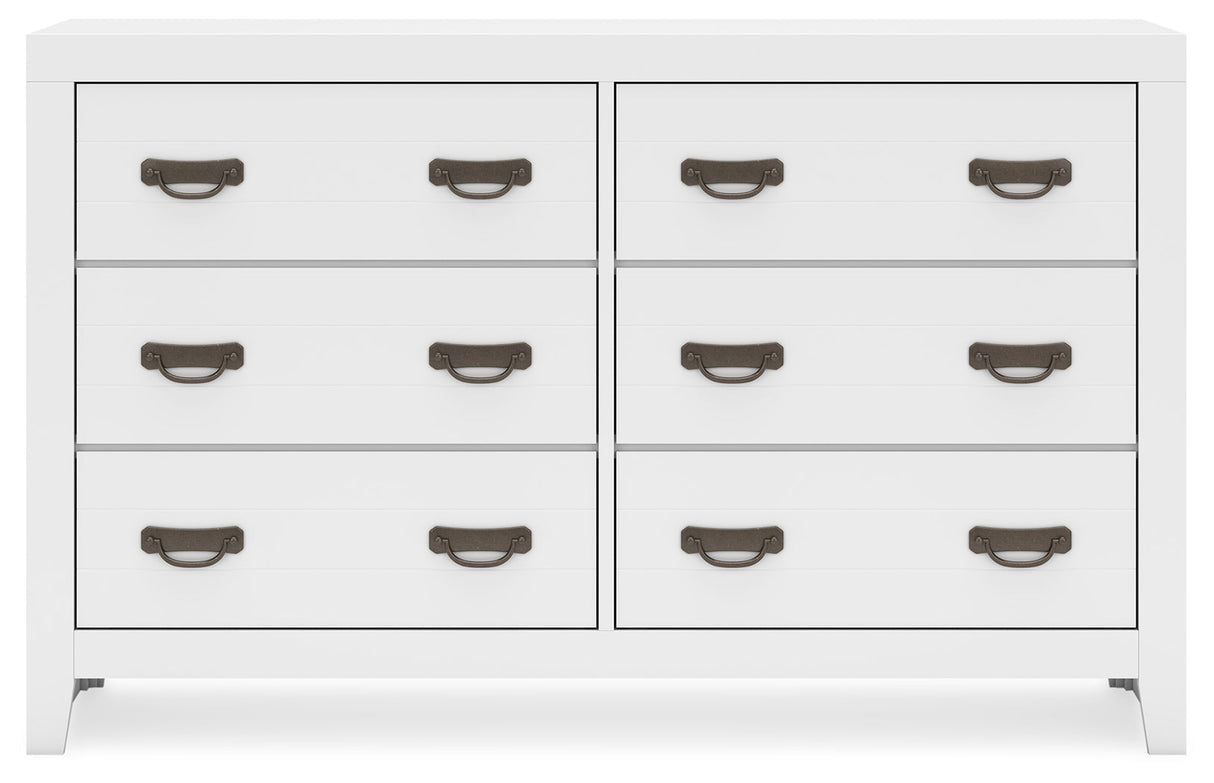 Binterglen White Dresser