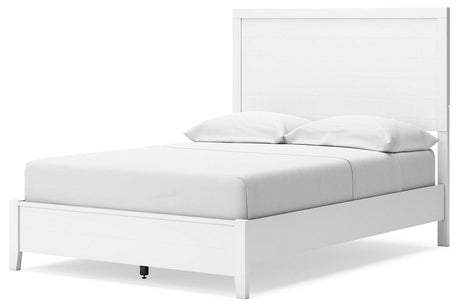 Binterglen White Full Panel Bed by Ashley at Eve Furniture