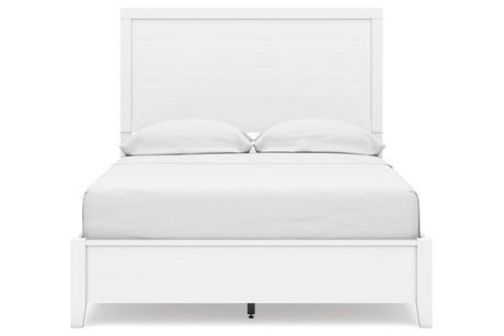 Binterglen White Full Panel Bed by Ashley at Eve Furniture